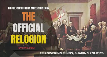 The Constitution: Christianity as Official Religion?