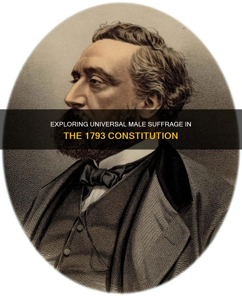 did the constitution of 1793 grant universal male suffrage