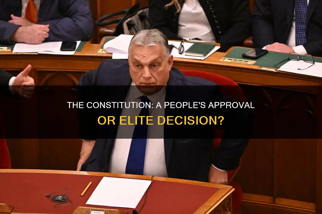 did the constitution take the approval of the people