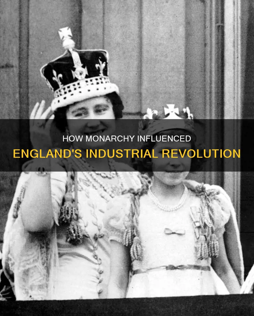 did the constitutional monarchy help england during their industrial revolution