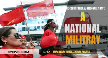 The Constitution's Original Vision: A National Military?