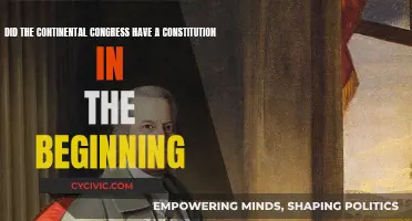 The Continental Congress: Constitution at the Start?