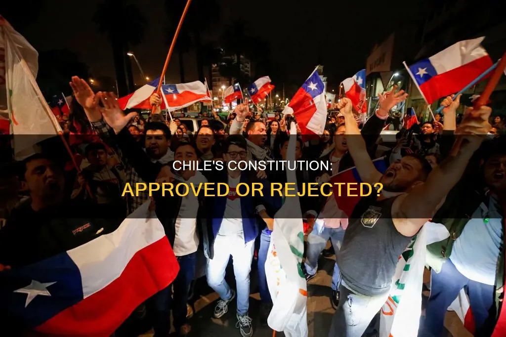 did the draft constitution in chile win approval