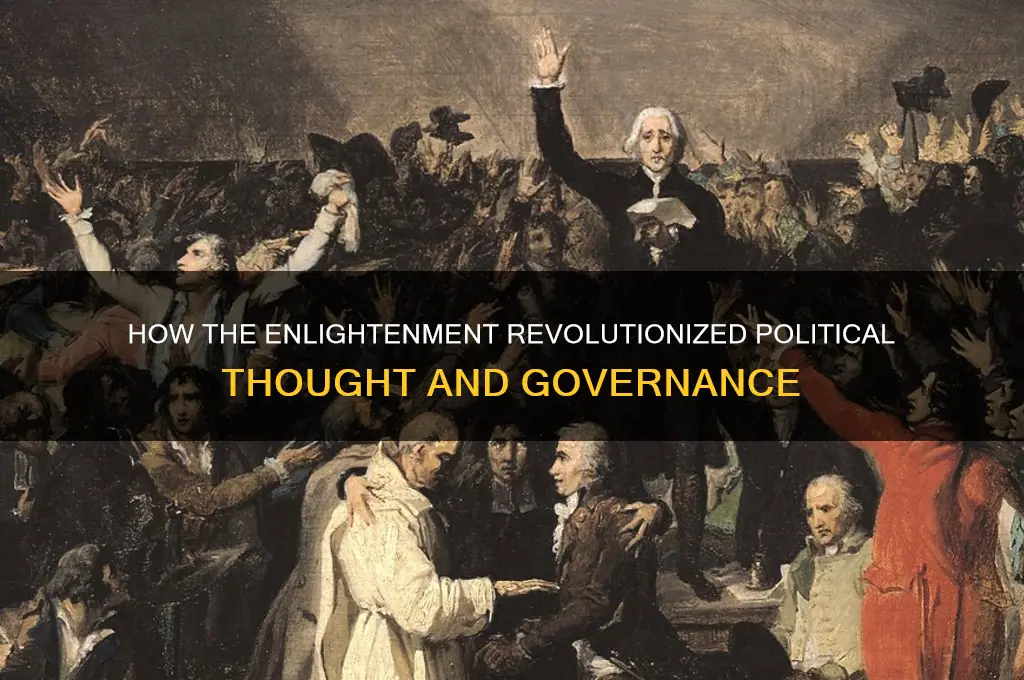 did the enlightenment impact politics