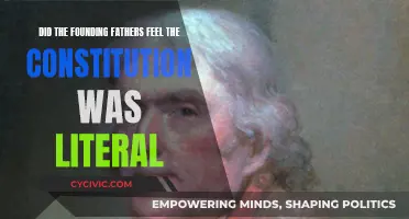 Founding Fathers: Interpreting the Constitution Literally