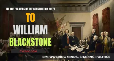 Blackstone's Influence on the Framers of the Constitution