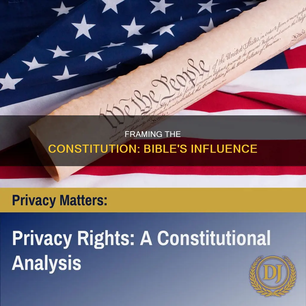 did the framers of the constitution use the bible