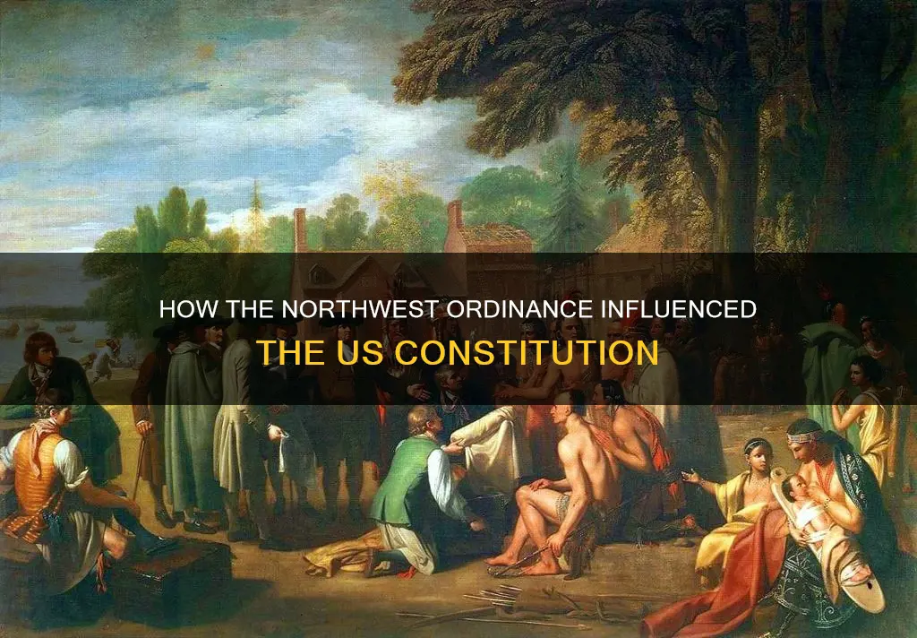 did the northwest ordinance carry intto the constitution