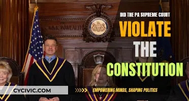 Pennsylvania Supreme Court: Constitutional Violators?