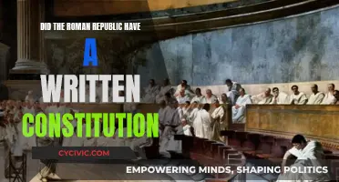 The Roman Republic: A Constitution in Writing?