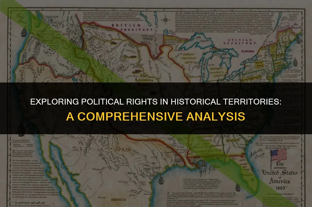 did the territories have political rights