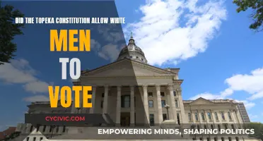 Topeka Constitution: Voting Rights for White Men