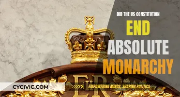 US Constitution: Absolute Monarchy's End?