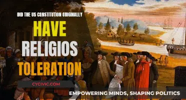 Religious Tolerance: Was It in the Original US Constitution?