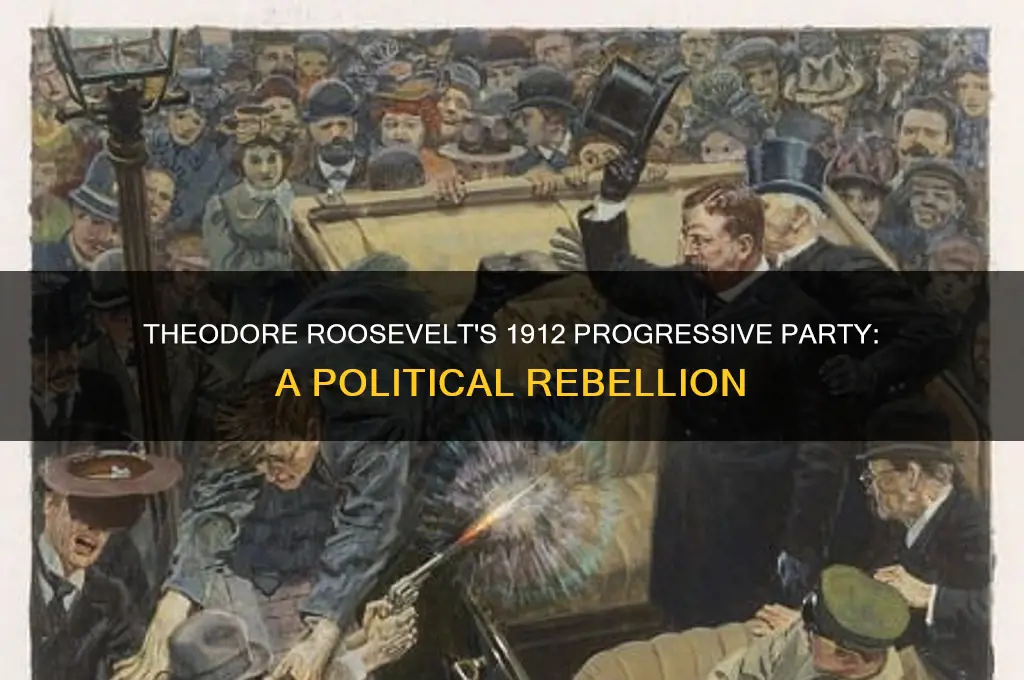 did theodore roosevelt form his own political party in 1912