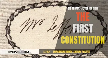 Thomas Jefferson's Role in the First Constitution