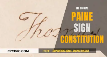 Thomas Paine's Absence: Why He Didn't Sign the Constitution