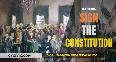 The Elusive Signature: Thomas' Constitution Conundrum