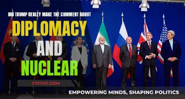 Trump's Diplomacy: Nuclear Comments and Their Impact