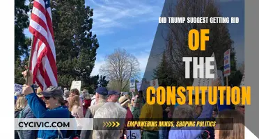 Trump's Suggestion: Scrapping the Constitution?