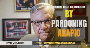 Trump's Pardon of Arpaio: A Constitutional Violation?