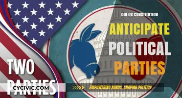 Did the US Constitution Anticipate Political Parties?