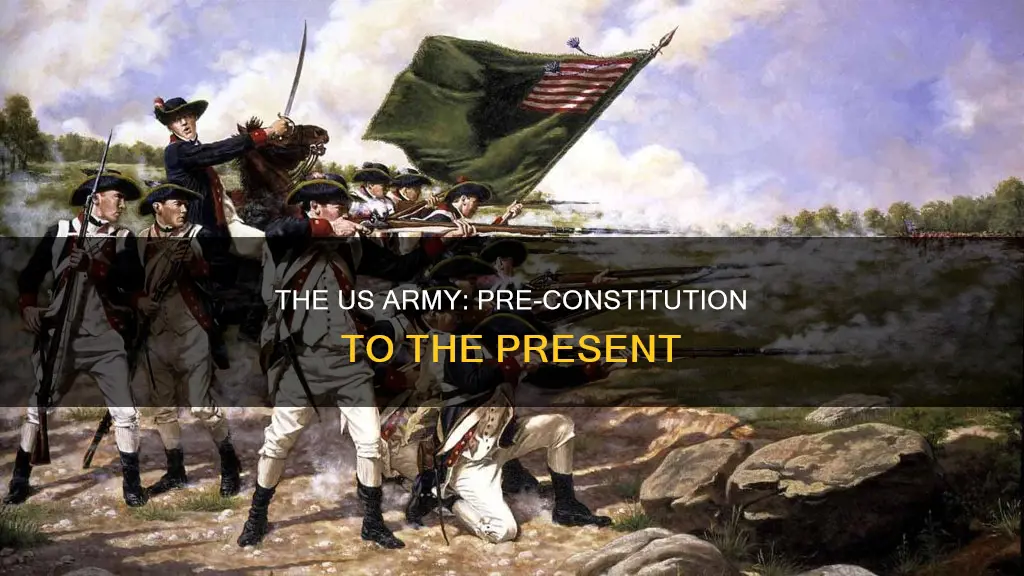 did us have an army when the constitution was signed