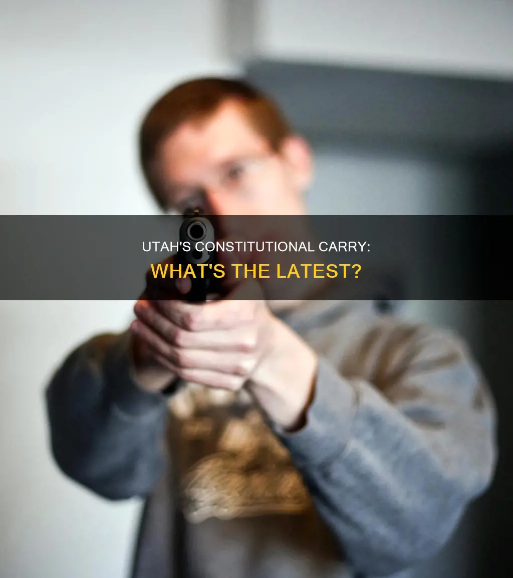 did utah pass constitutional carry
