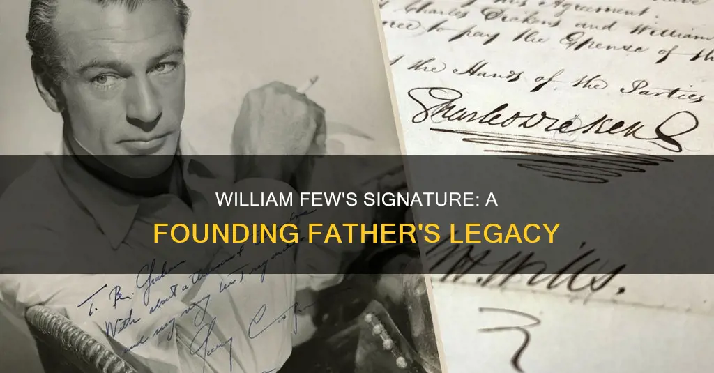 did william few sign the constitution