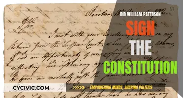 William Paterson: A Constitution Signature