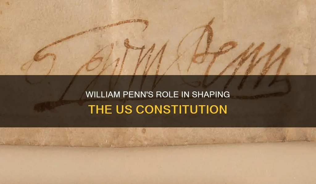 did william penn sign the constitution
