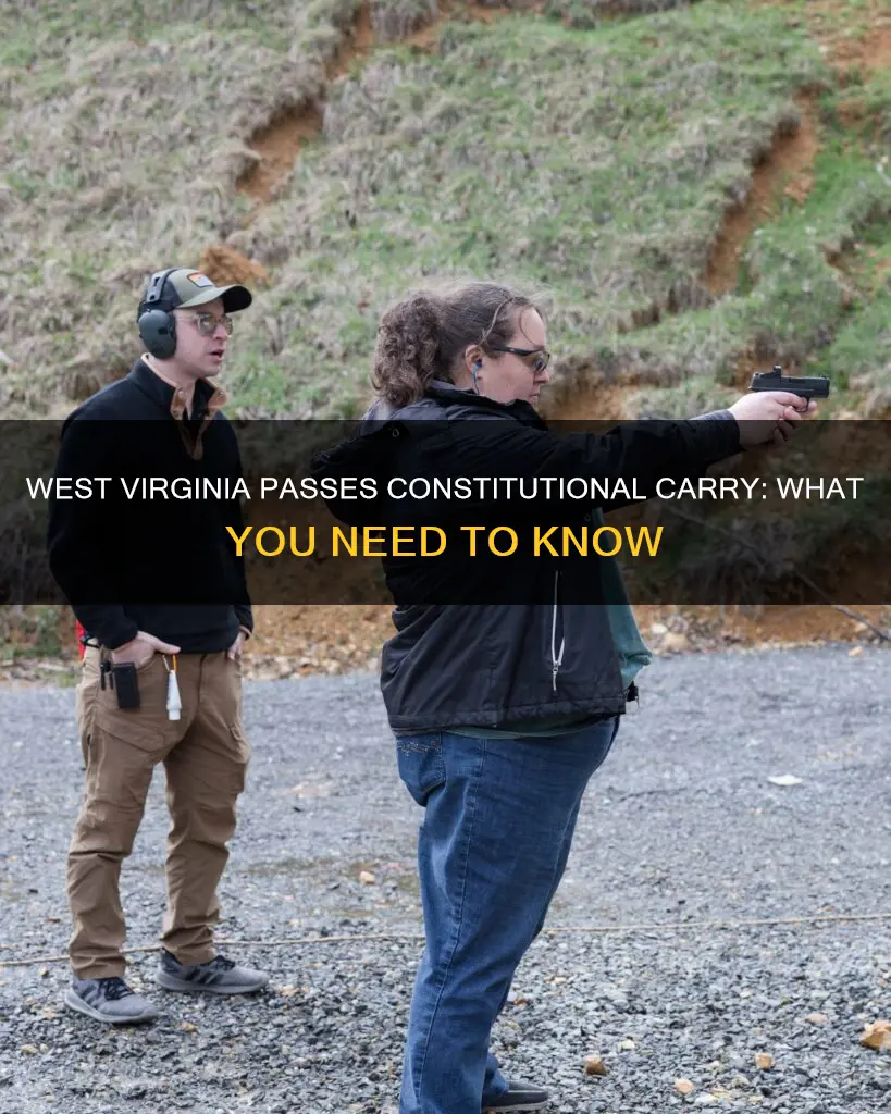 did wv pass constitutional carry