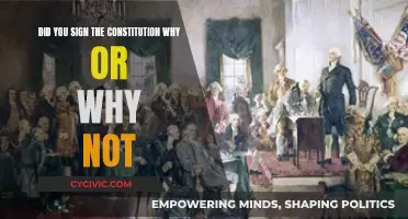 The Constitution: Why Your Signature Matters