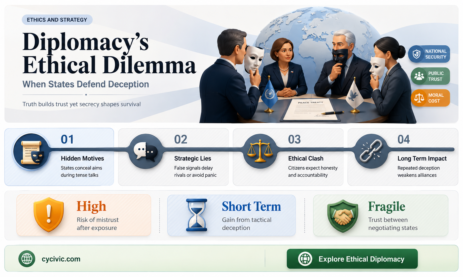 are you supposed to lie in diplomacy
