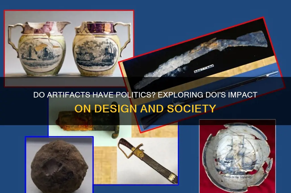 do artifacts have politics doi