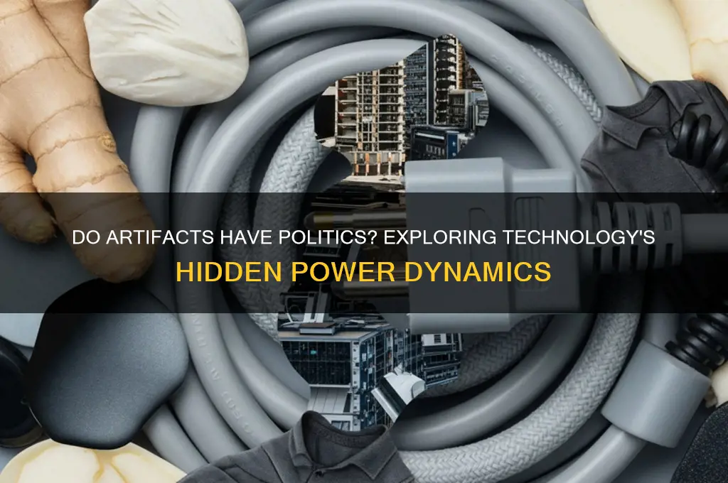 do artifacts have politics summary