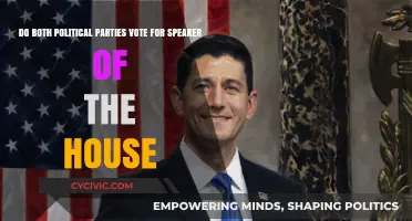 Do Both Political Parties Vote for Speaker of the House?
