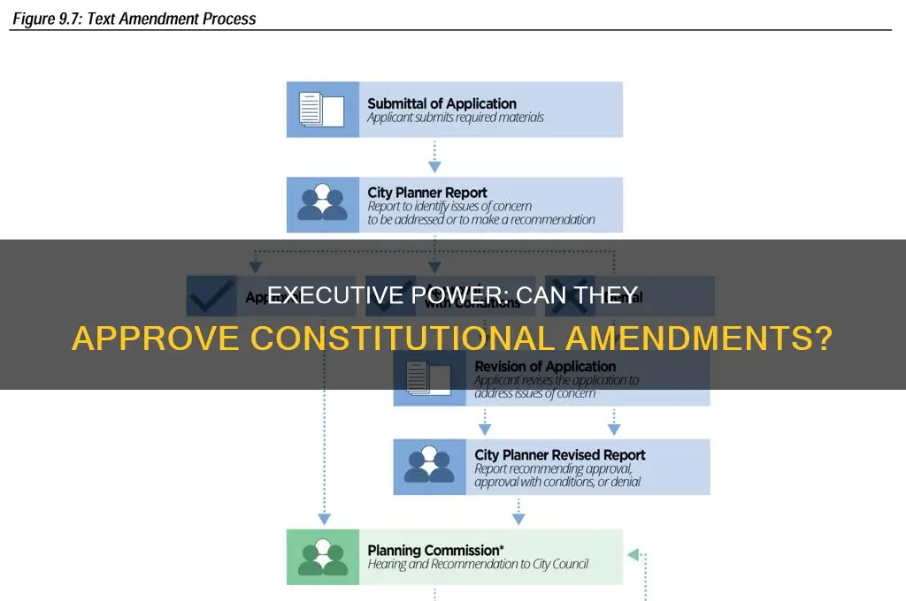 do constitutional amendments need to be approve by executive branch