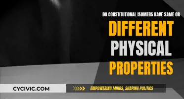 Exploring the Physical Properties of Constitutional Isomers