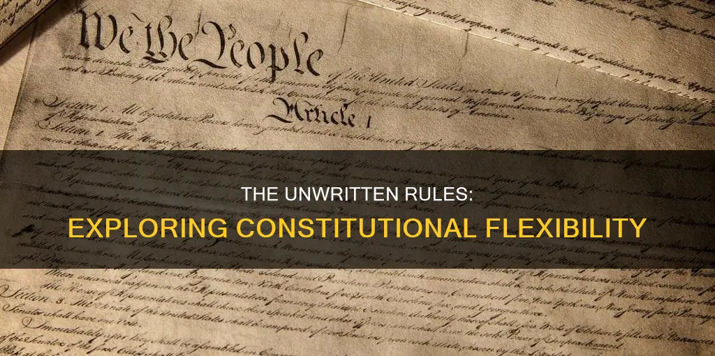 do constitutions have to be written