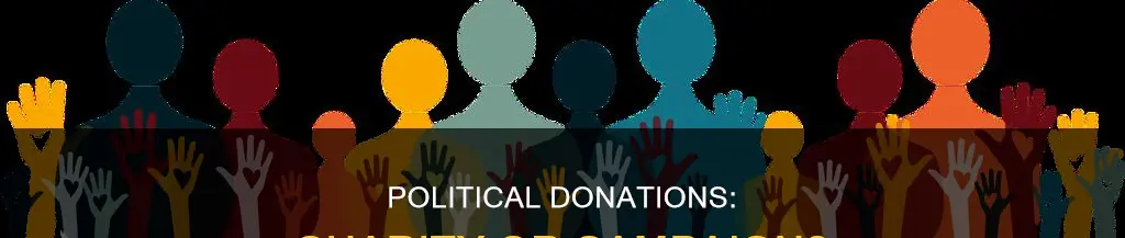 do donations to political campaigns count as charitable