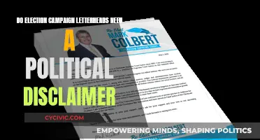 Campaign Letterheads: Political Disclaimer Necessity?