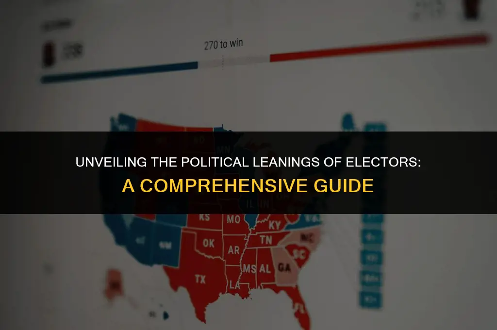 do electors have a political affiliation