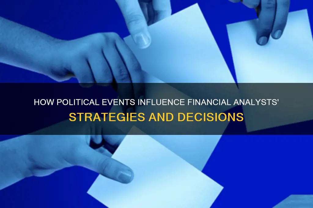 do financial analysts follow politics