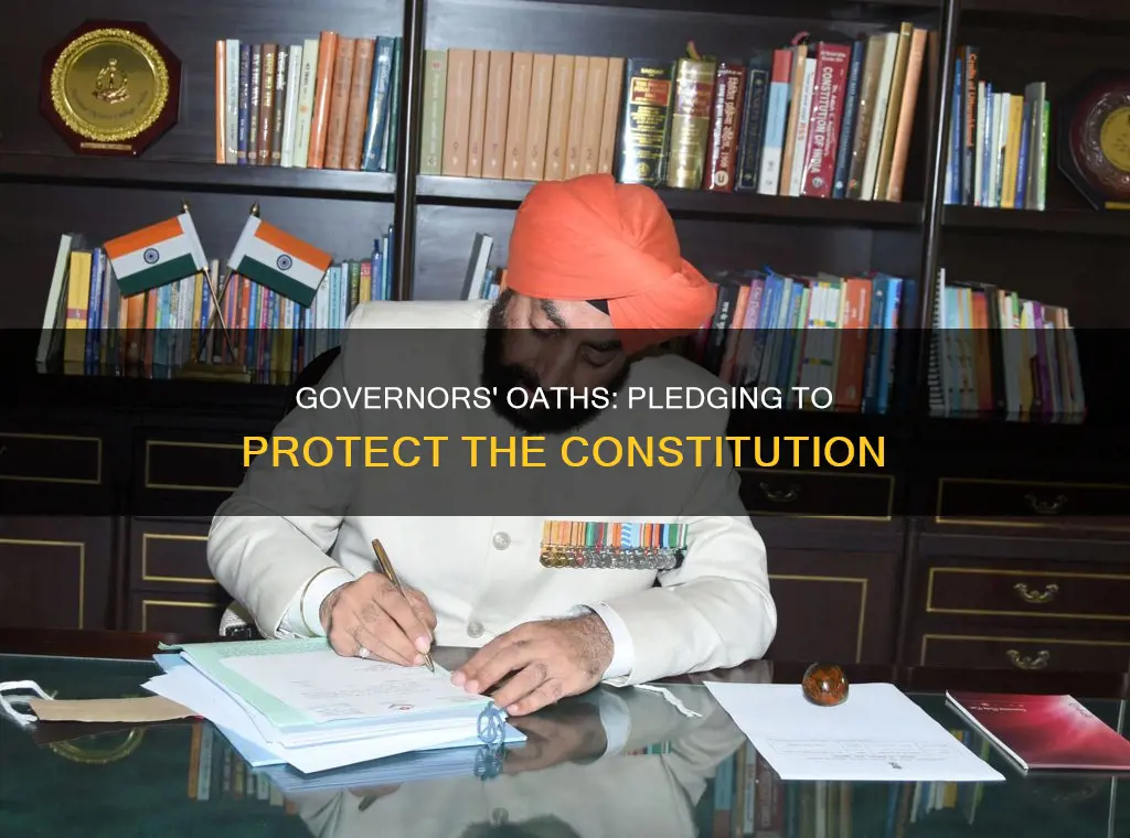 do governors take an oath to uphold the constitution