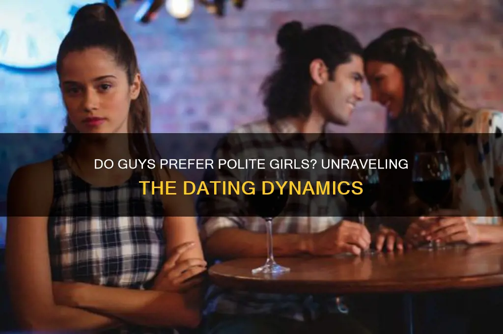 do guys like polite girls