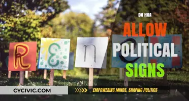 Can You Display Political Signs in HOA Communities? Rules Explained