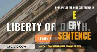 Capitalizing "Constitution": A Guide to Proper Noun Usage