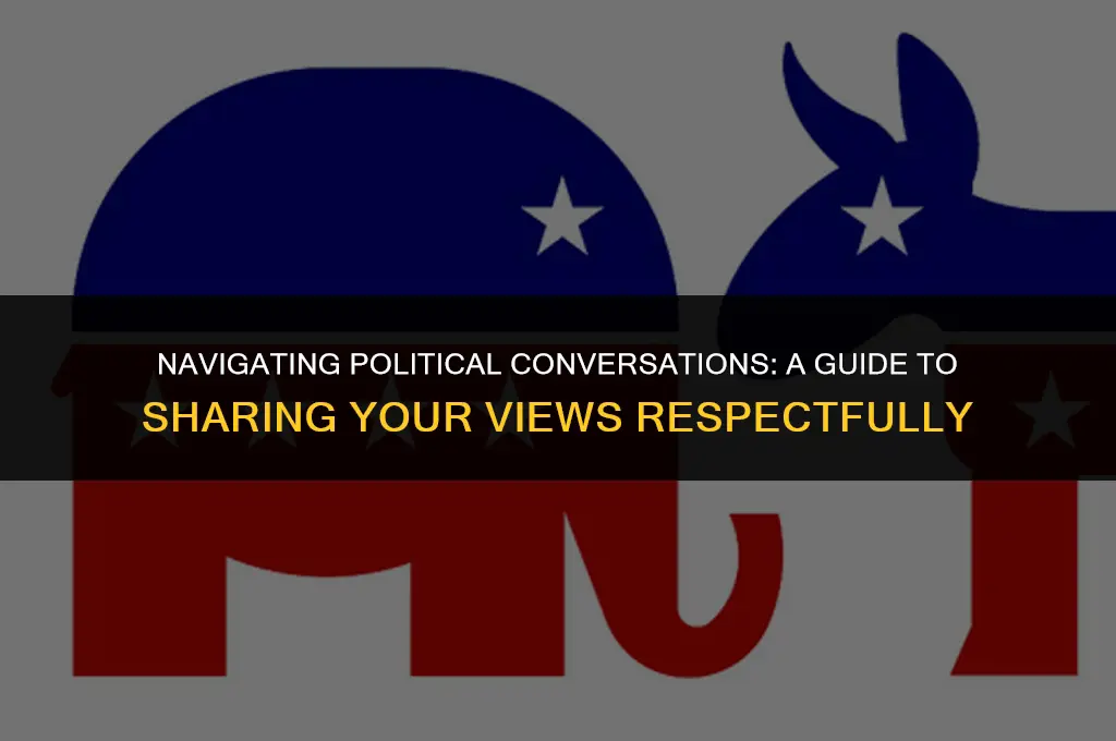 do i have to discuss political affiliation
