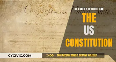 When Footnoting: The US Constitution's Unique Status